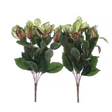 Dawoo F&G 人造球蘭葉花叢 2入, 顏色, 1個