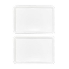 needco 藝術托盤 2入, 白色, 2個