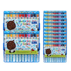 ARTMORE 彩色水彩 12入, 6毫升, 24 種顏色