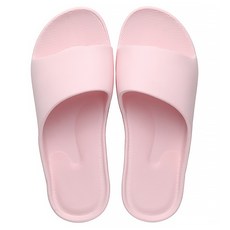 I LOVE HOME 彩色輕薄客廳浴室拖鞋, 粉紅色, 1個