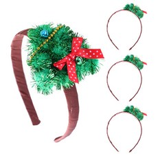 LivingDA 可愛樹髮箍, 綠色, 4個