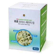 UPKOREA Pro 多孔陶瓷環濾材 5L, 1個