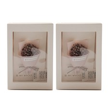 RIVER-GREEN 乾花花束卡點8, 紫色的, 2個