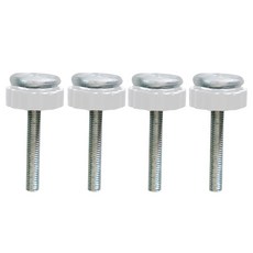 DING DONG PET Big Door安全門矽膠固定螺絲, 白色