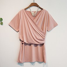 iyaan 孕婦哺乳交叉短袖T恤