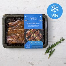 설성목장 새벽랜치 양념 LA꽃갈비 (냉동), 400g, 1팩