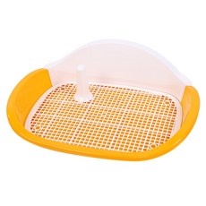 寵物用網狀清潔盆, 1個, 黃色的