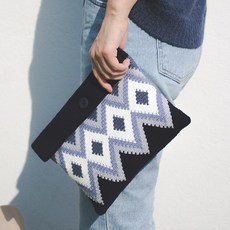 Yarna Happy Cotton 海軍藍 Mochila 伊斯特包 編織 DIY套組, 1套, 混合色