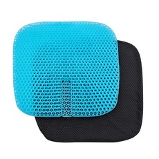 NAMED COMPANY 車用雙層蜂巢結構矽膠坐墊, 1個, 混合顏色