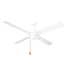 ARTEX 質感吊扇燈, 1. 吊扇 Windy（白色）