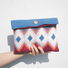 Yarna Happy Cotton 復古莫奇拉復活節包 編織DIY材料包, 1套, 混合色