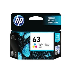 HP 프린터 잉크 HP63 F6U61AA, 컬러, 1개