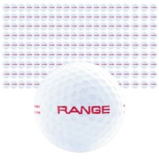 레인지 연습장 전용 골프공 2피스 42.6mm, 화이트, 500개