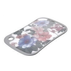 VISVIVA 可愛的花朵防滑橢圓砧板, 混色