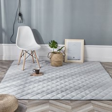 涼爽夏日客廳地墊, 灰色的