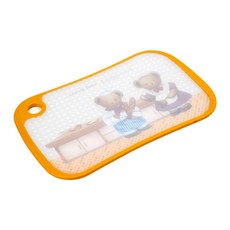 VISVIVA 可愛小熊防滑橢圓砧板, 混色