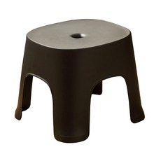 natureahn 素色防滑洗澡椅 黑色, 1個