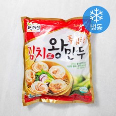모닝하임 김치 왕만두 (냉동), 1400g, 1개