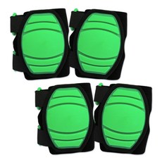 矽膠護膝, 綠色, 2組