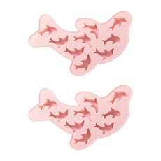 오웬 돌고래 아이스몰드 2p, 핑크