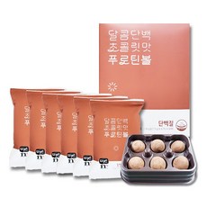 달콤단백 초콜릿맛 푸로틴볼, 7.5g, 6개