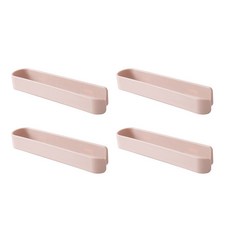 Ants Like Kitchen 多用途黏貼式抹布架, 粉紅色, 4個