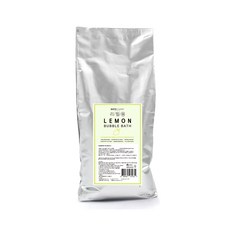 BATH'CHARM 死海鹽泡泡浴泡沫入浴劑 檸檬 補充裝, 1kg, 1個