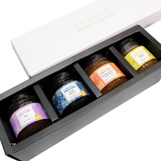MAMAM 草莓醬+無花果醬+藍莓醬+蘋果芒果醬, 400g, 1組