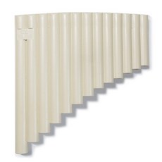 藝聲樂器 塑膠排笛 塑膠笛 + 軟盒套組, 單一商品, 象牙白, 1個