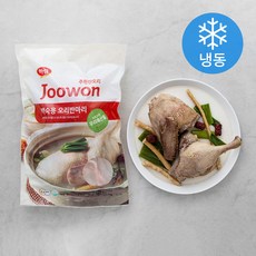 주원산오리 백숙용 오리반마리 (냉동), 1kg, 1봉