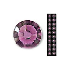 와사비네코 미인츠보 쥬얼리 귀지압패치 M 3.0mm 20p, 아메시스트, 1개