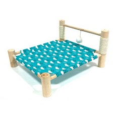 貓咪吊床, 天藍色