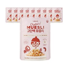 랩노쉬 고단백 뮤즐리 코코넛 아몬드, 35g, 10개