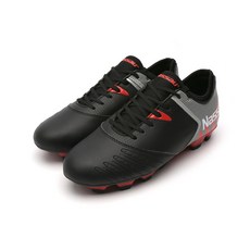 Nassau 線條字母印花足球鞋