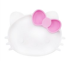 BUMKiNS Hello Kitty矽膠餐盤, Kitty款