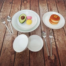 BELUZ CASA Sunshine Pasta 西式餐具套組 2 9p, 混色, 沙拉盤大+小2p+西餐勺2p+西餐叉2p+圓形配菜2p