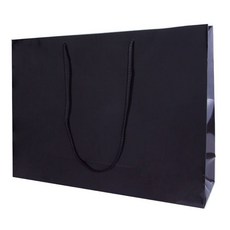 코팅 쇼핑백, 검정, 6개 문구/오피스/데코/포장용품 반품 최저가 4,270원