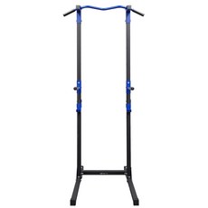 이고진 치닝디핑 철봉 턱걸이 풀업 운동기구 EX60, 블루 + 블랙