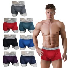 INTARSIA 2020 清爽男士四角褲7件組