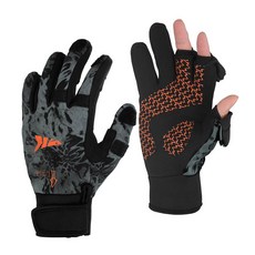 캐스트킹 마운틴 미스트 낚시장갑 KKGMM, 블랙