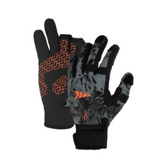 KASTKING 山霧釣魚手套 KKGMM, 黑色, 1個