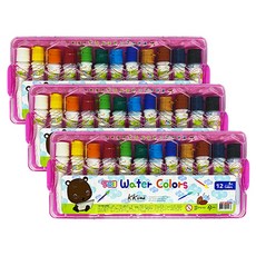 Artmore 女孩玩具水彩 3p, 6ml, 12色