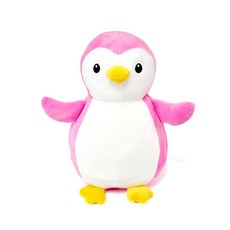 더샵토이 펭귄가족 봉제 애착인형, 엄마펭귄 핑크, 1개