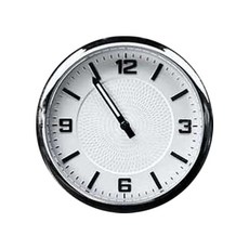 Kartz 車用指針時鐘 典雅白, 1個