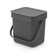 브라반티아 분리 휴지통 3L, 그레이