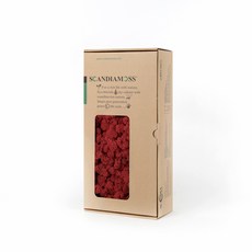 SCANDIAMOSS 苔蘚 RM500 紅色 500g, 1個