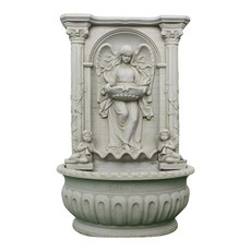 室內裝飾大理石天使女子室內噴泉, 單一顏色