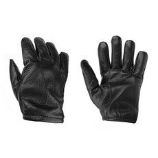 Damascus Gear Flickr K 皮革帶防割內襯手套, 黑色的