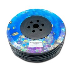 Aqua Terra 水族箱矽膠空氣軟管 黑色, 1個