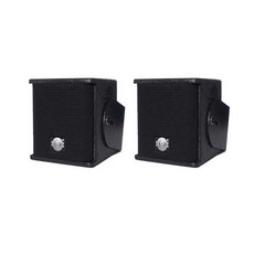에이치엠에이치 디자인 50W 소형 고성능 패션스피커 2p세트, HM-50(블랙)